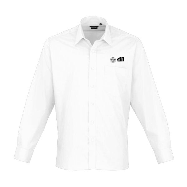 REDDITCH 41 CLUB LONG SLEEVE SHIRT WHITE Thumbnail
